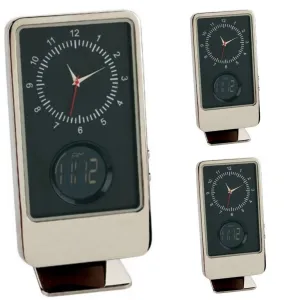 3x Quartz York Clock | Time Business Desk Home Office | Classic Traditional