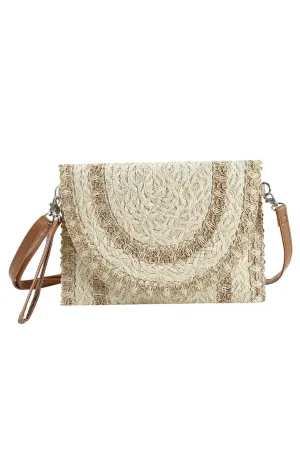 Ariana Straw Crossbody/Clutch