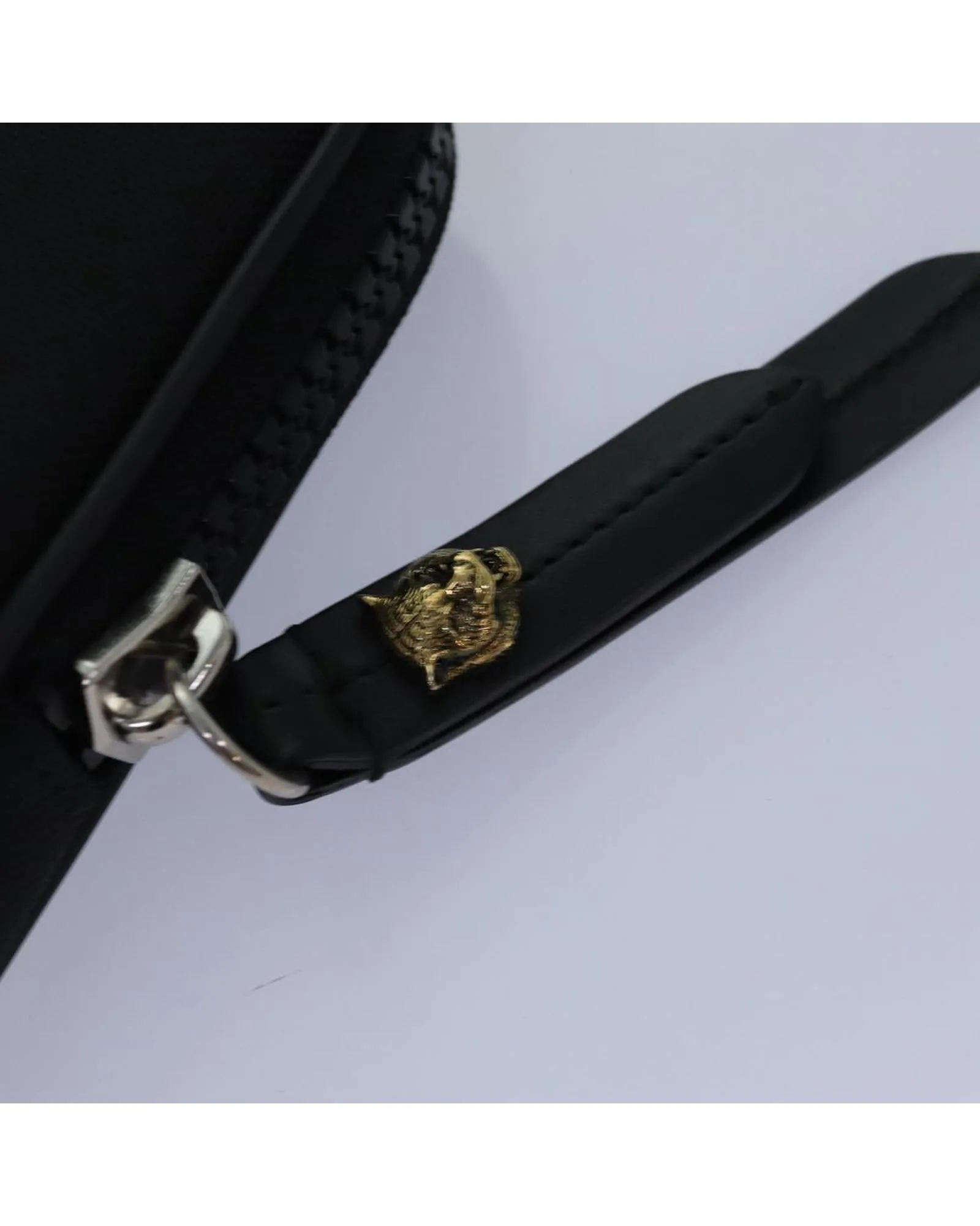 Canvas Clutch Bag with Dust Bag Made in Italy