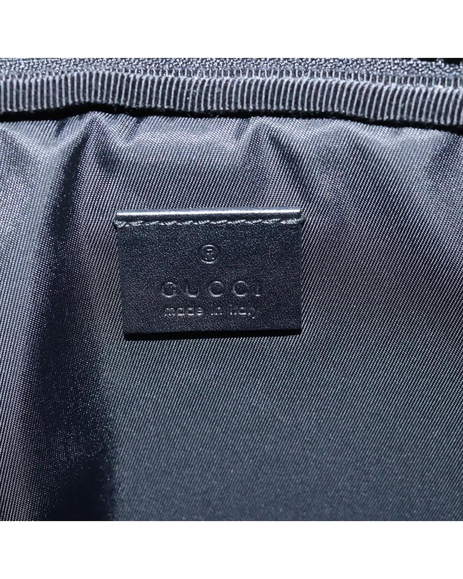 Canvas Clutch Bag with Dust Bag Made in Italy