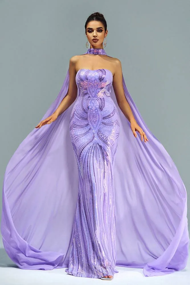 Chic Empire Appliques party Evening Dress With Bolero