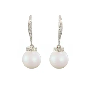 Chunky Pearl Drop Earrings