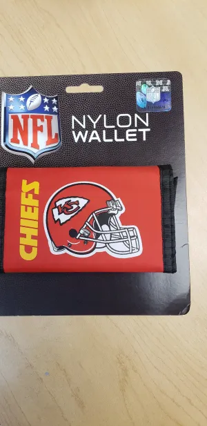 Kansas City Chiefs Velcro Wallets