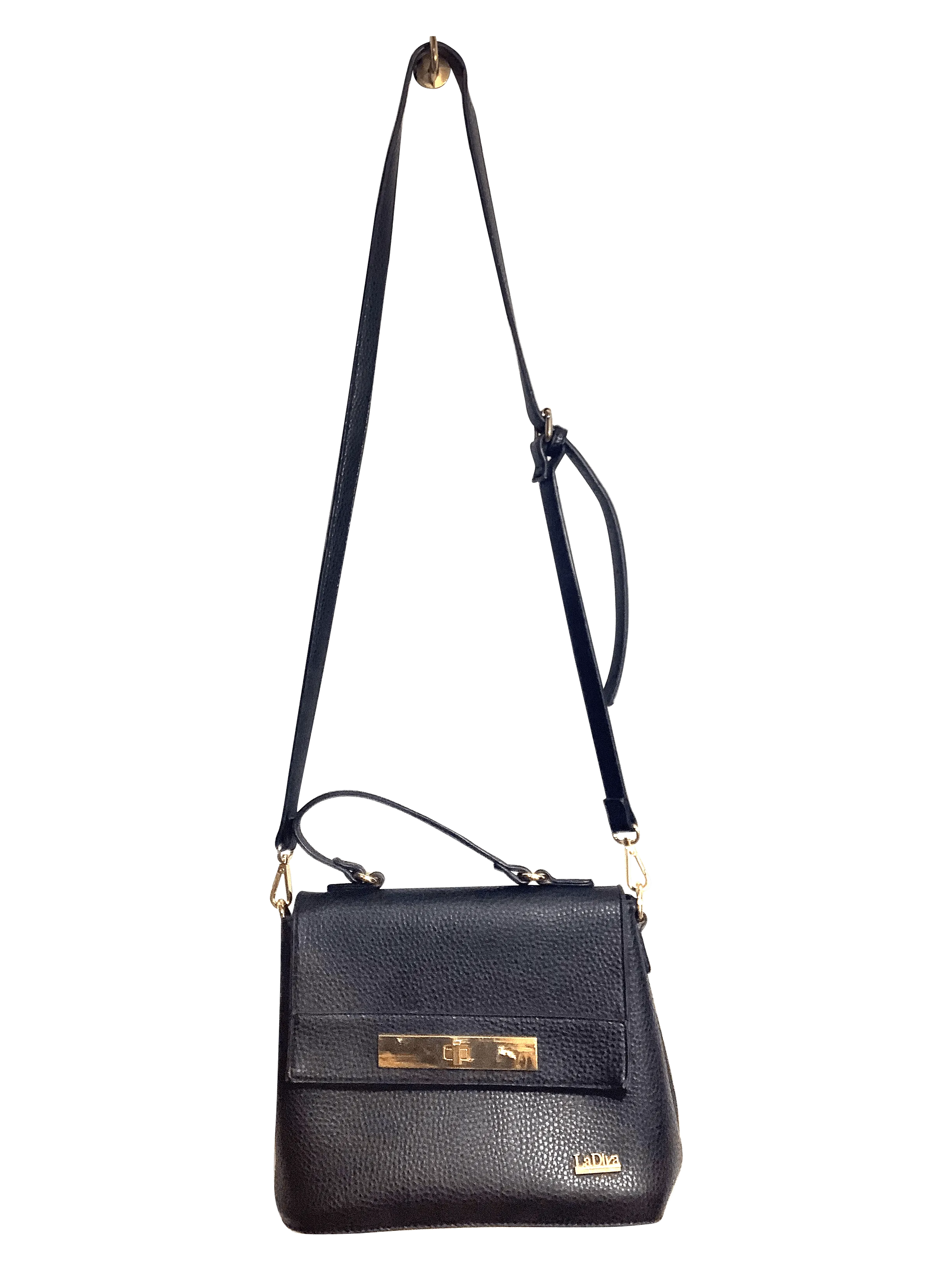 LA DIVA Women Handbags Regular fit in Black - S