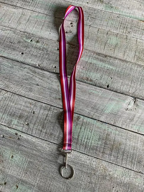 Lesbian Pride Lanyard