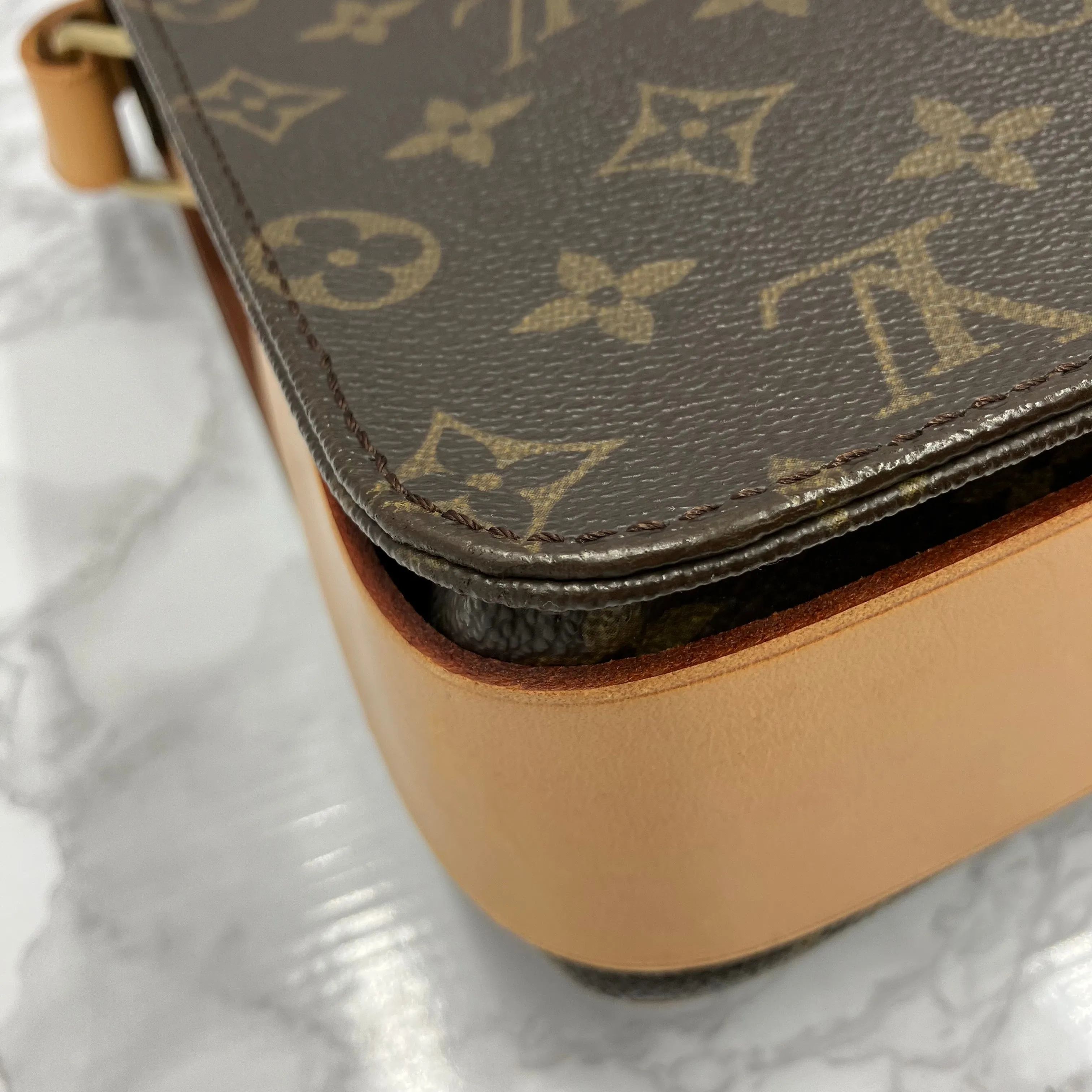 LOUIS VUITTON Monogram Cartouchelle