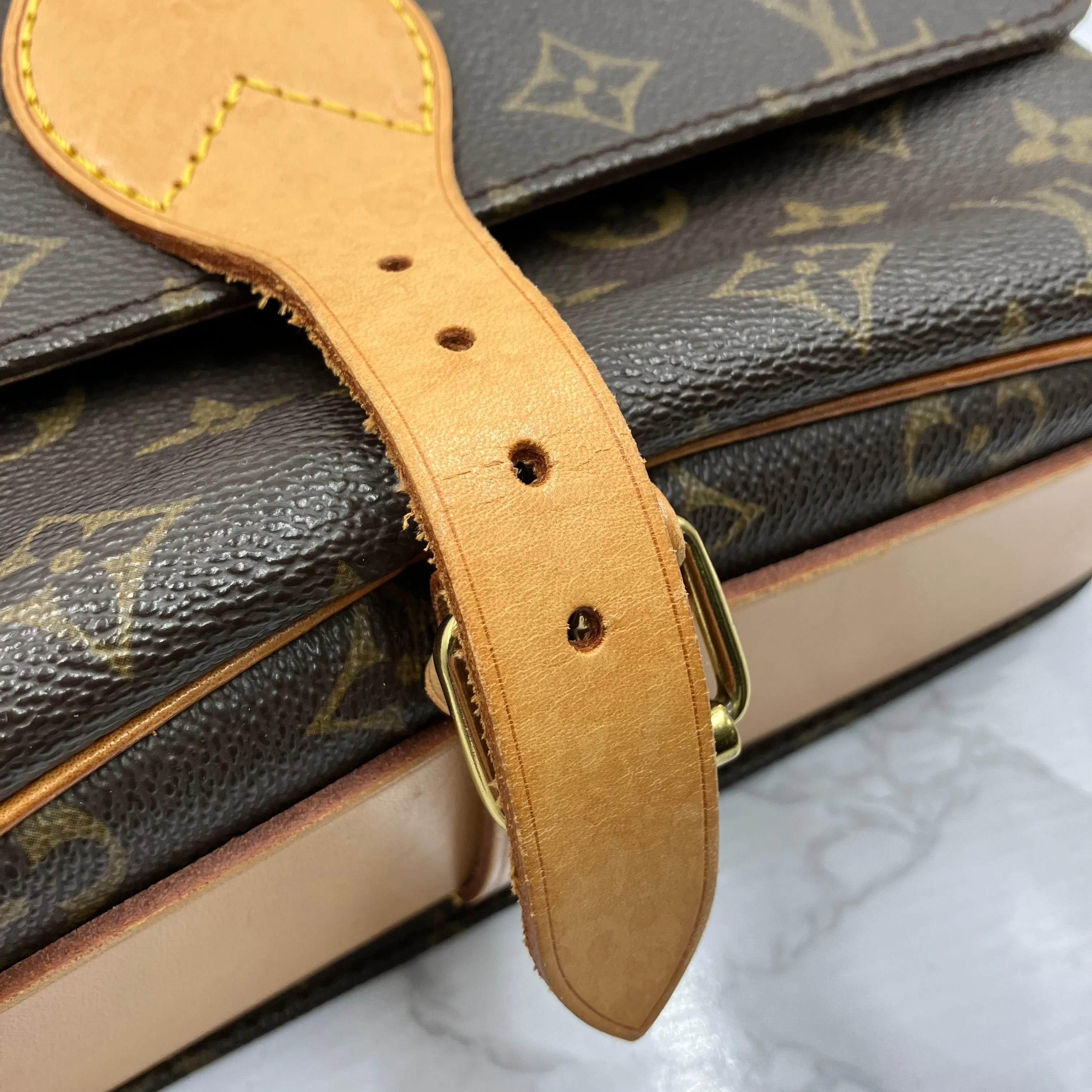 LOUIS VUITTON Monogram Cartouchelle