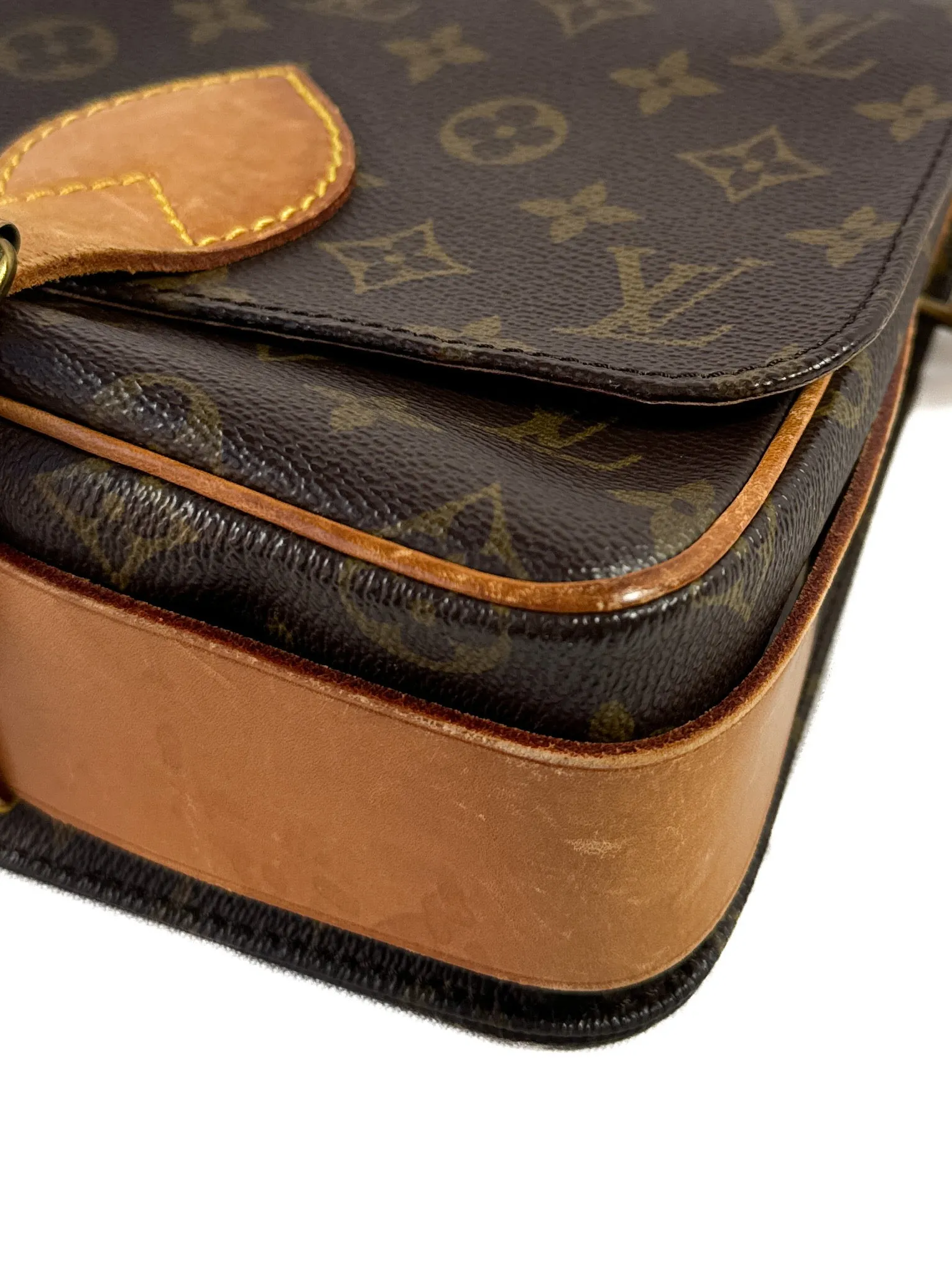 Louis Vuitton monogram vintage Cartouchiere MM 1990