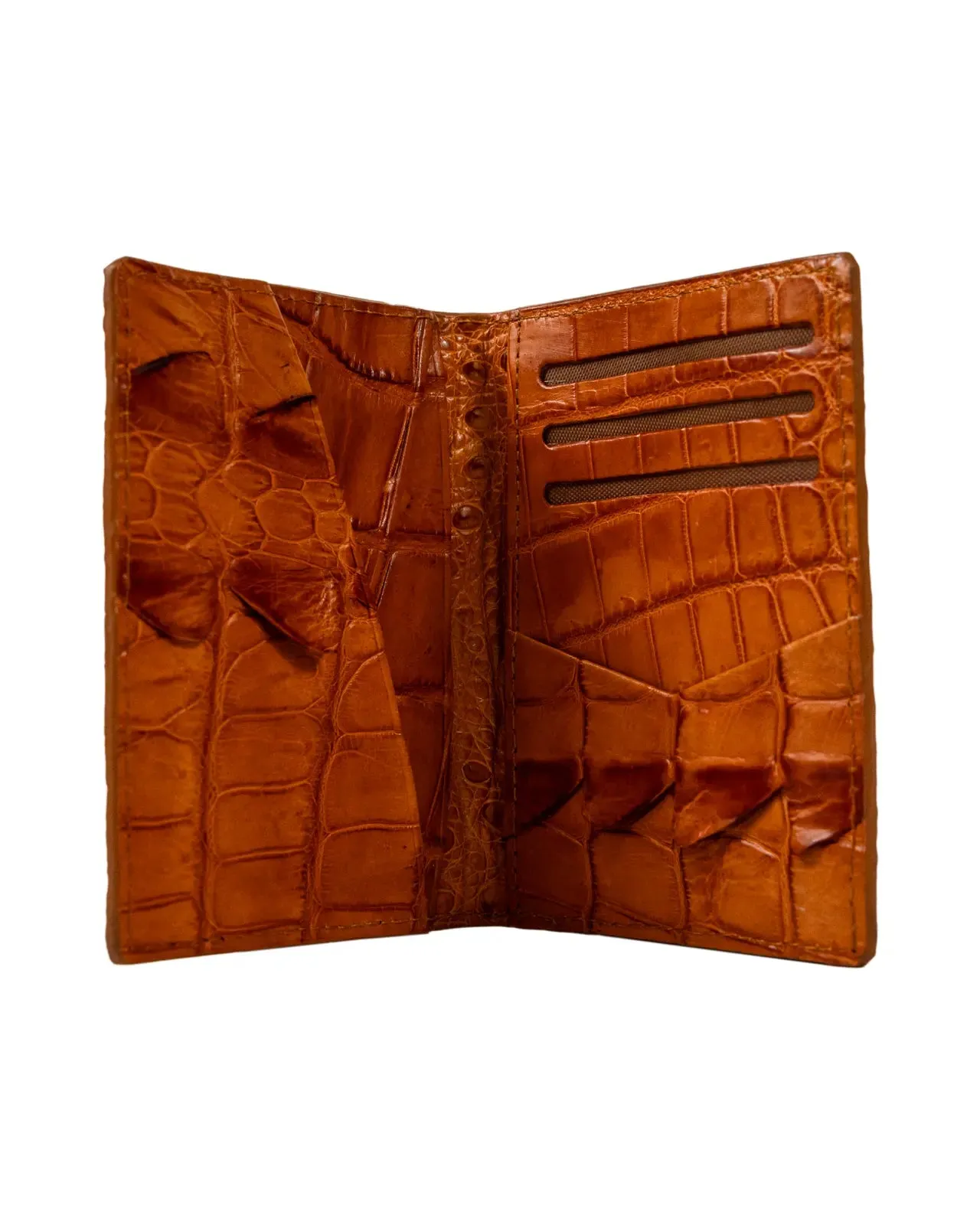 ORANGE LEATHER WALLET