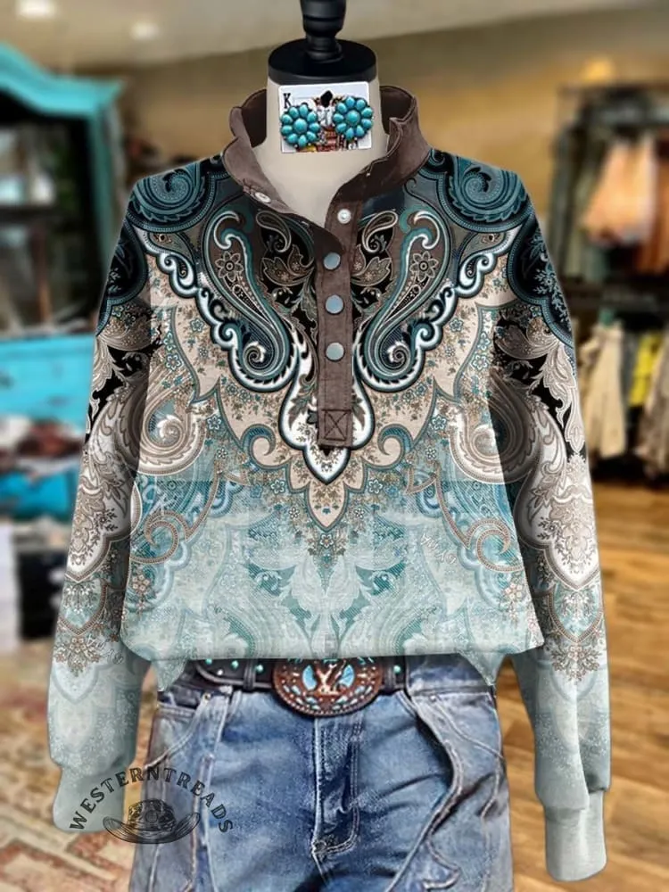 Print Casual Sweatshirt