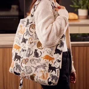 Roll-Up Bag "Feline Friends"