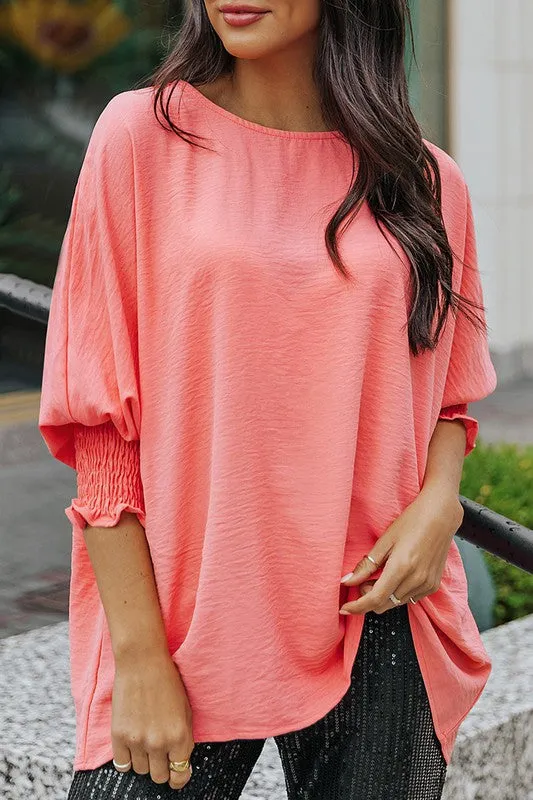 That Time of Day Coral Top