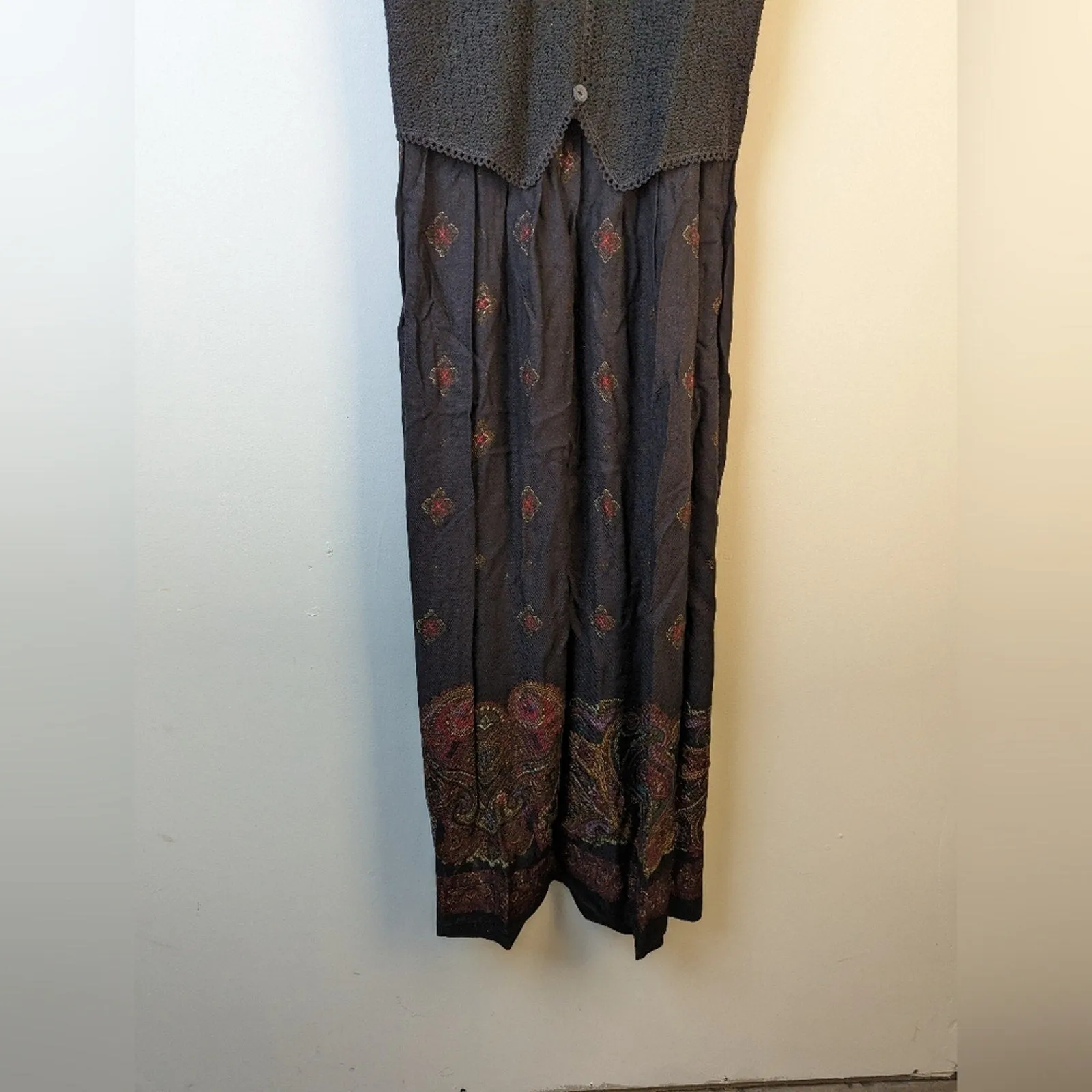Vintage 80's Schoolteacher Dress - 18