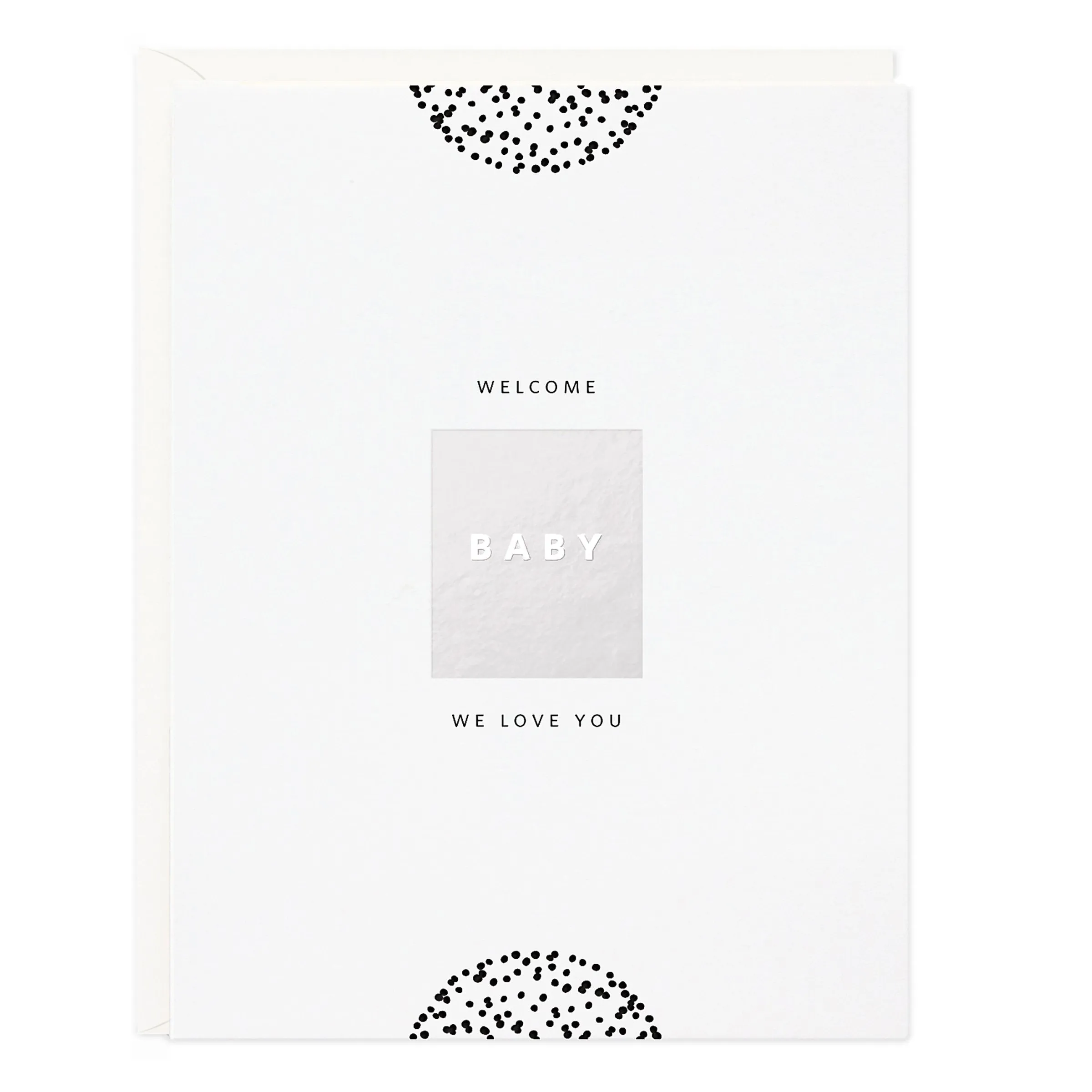 Welcome Baby Block Card by Ramona & Ruth