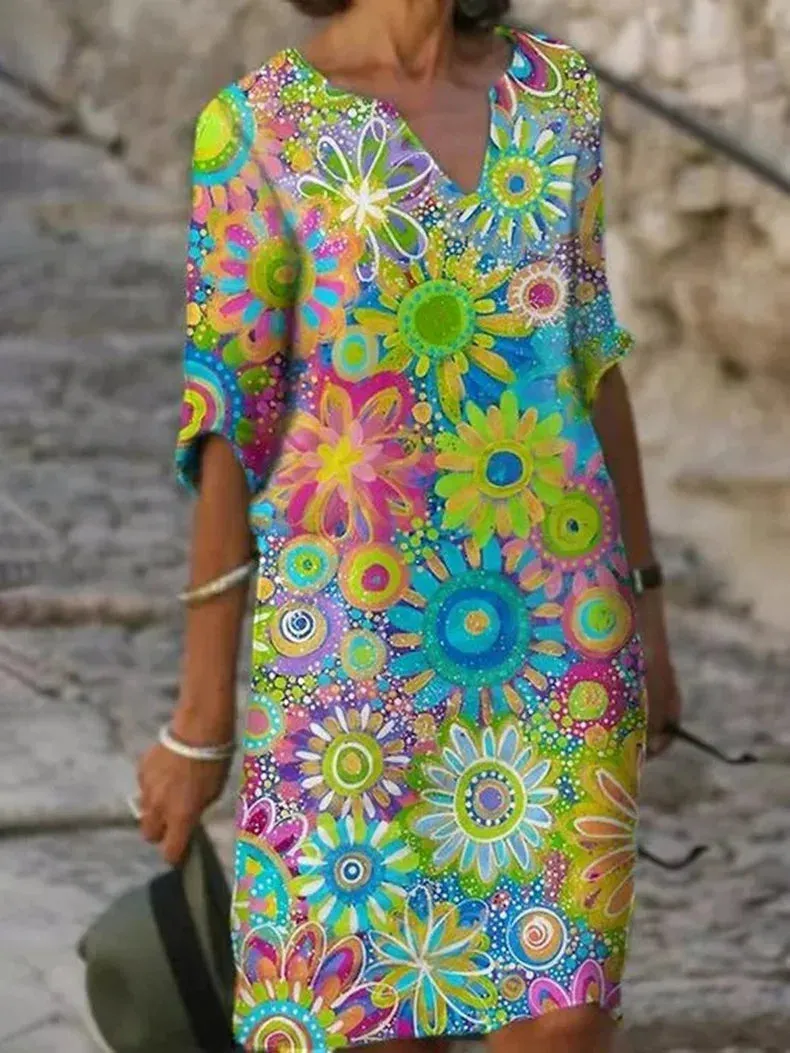 Zoe | Trendy Floral Dress