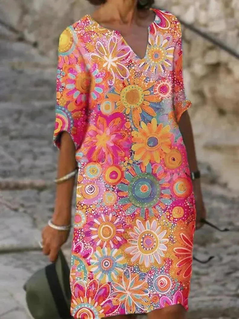 Zoe | Trendy Floral Dress